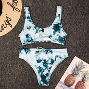 Tie Dye Two-Piece Bikini - Gettin Shady