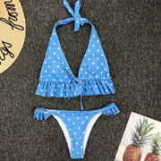 Polka Dot Two-Piece Bikini - Gettin Shady