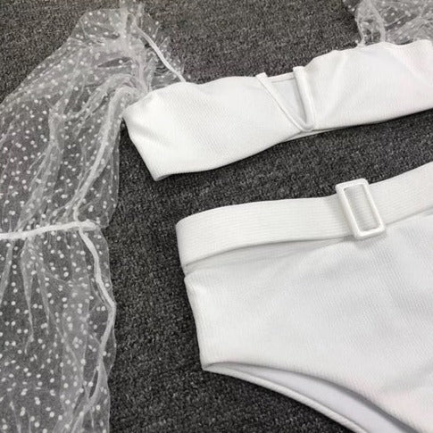 White Two Piece - Gettin Shady
